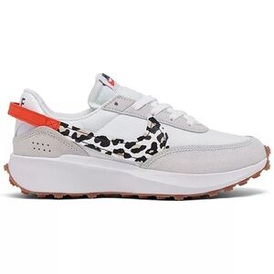 Nike White and Orange Sneakers with Chunky Silhouette NWOT